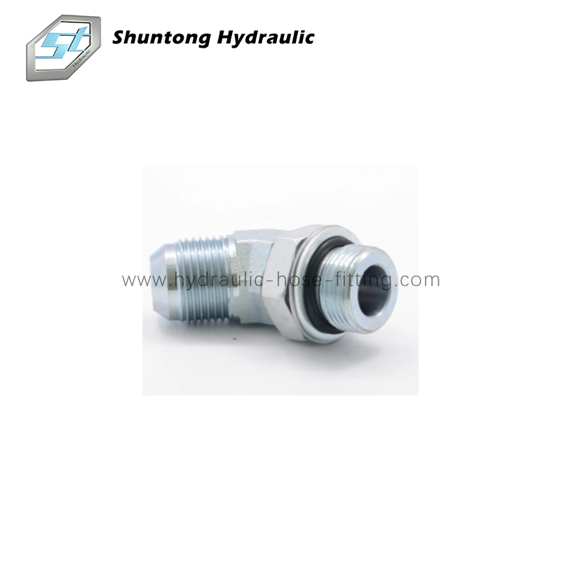 Chinese Suppliers Bsp Male 60° Seat or Female Swivel 60° Cone Carbon Steel Hydraulic Hose Adaptors