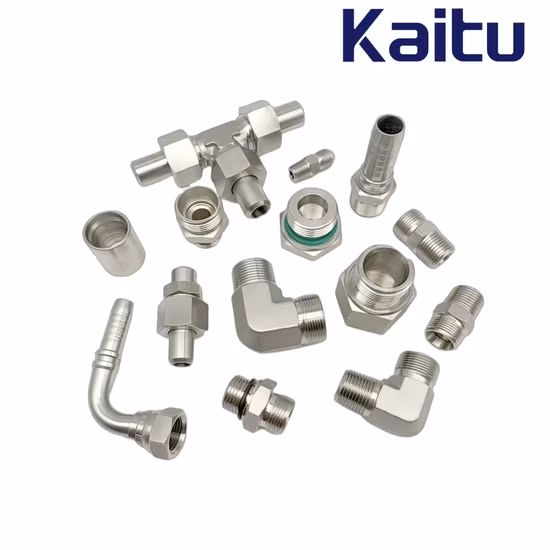 Adaptateur de tube hydraulique NPT/Jic/SAE/Bsp/métrique